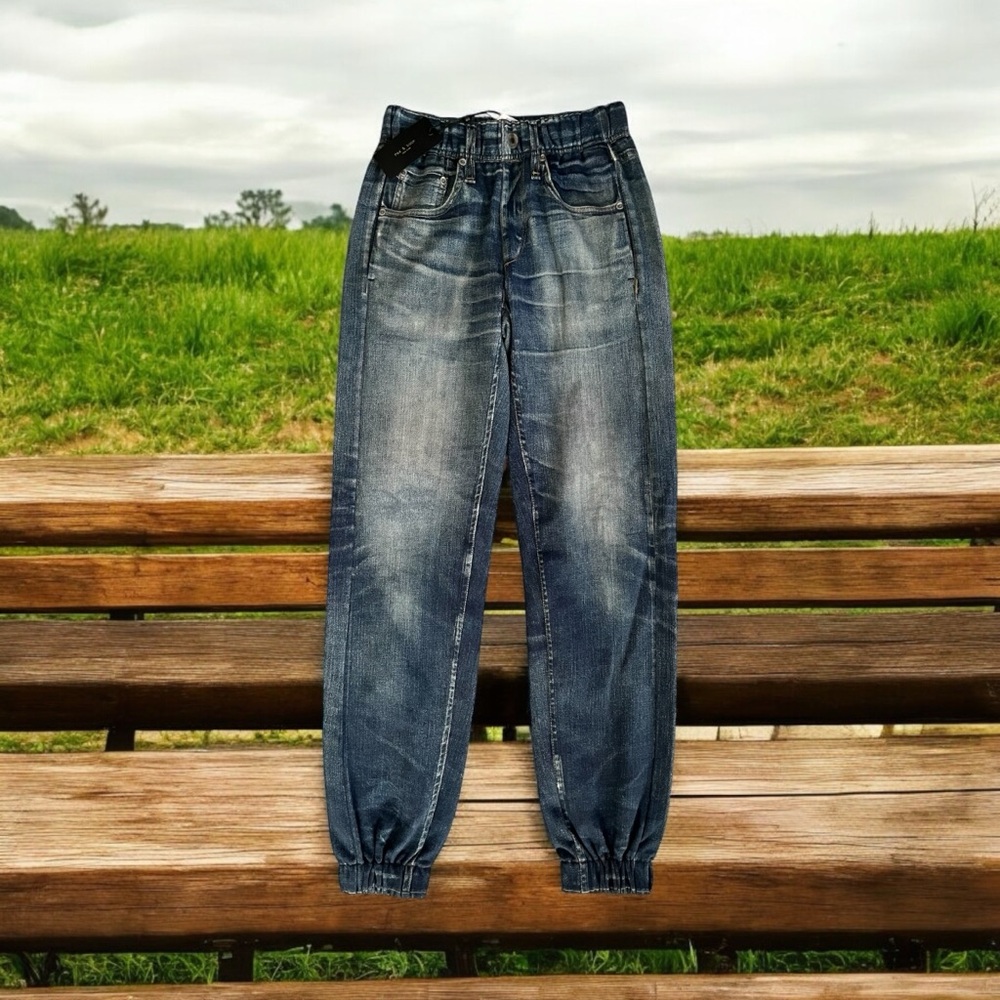 Rag & Bone New York Lucas Wash Miramar Jogger XXS Printed Jeans WCW21F7006C106